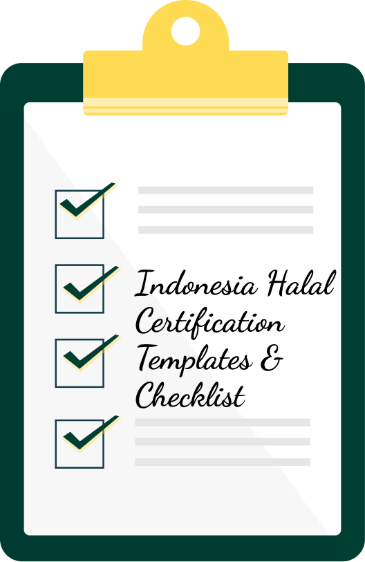 Indonesia Halal Certification Templates