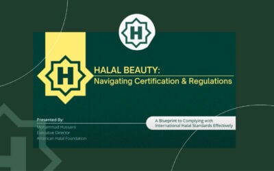Webinar on Halal Certification for Cosmetics 